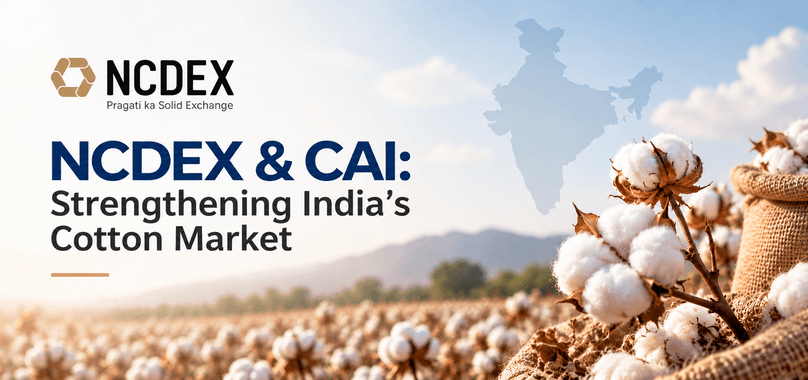 NCDEX and CAI Join Hands to Strengthen India’s Cotton Derivatives Market