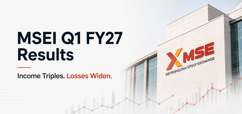 MSEI Q1 FY27 Results: Higher Income Overshadowed by Rising Investments and Operating Costs