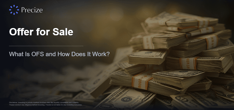 OFS meaning and how offer for sale works in share market