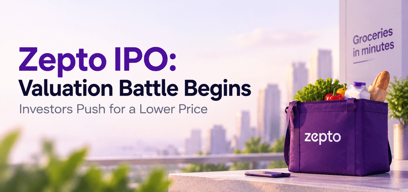 Zepto IPO Faces Valuation Pressure as Top Funds Seek Deeper Cut