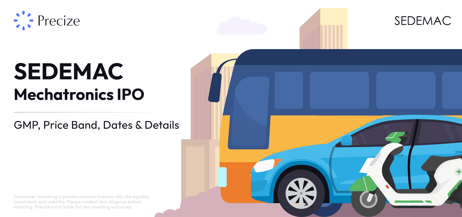 SEDEMAC Mechatronics IPO, GMP, Price Band, Dates & Details