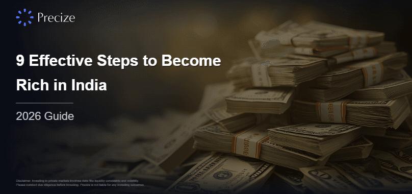 9 Effective Steps to Become Rich in India 2026 Guide