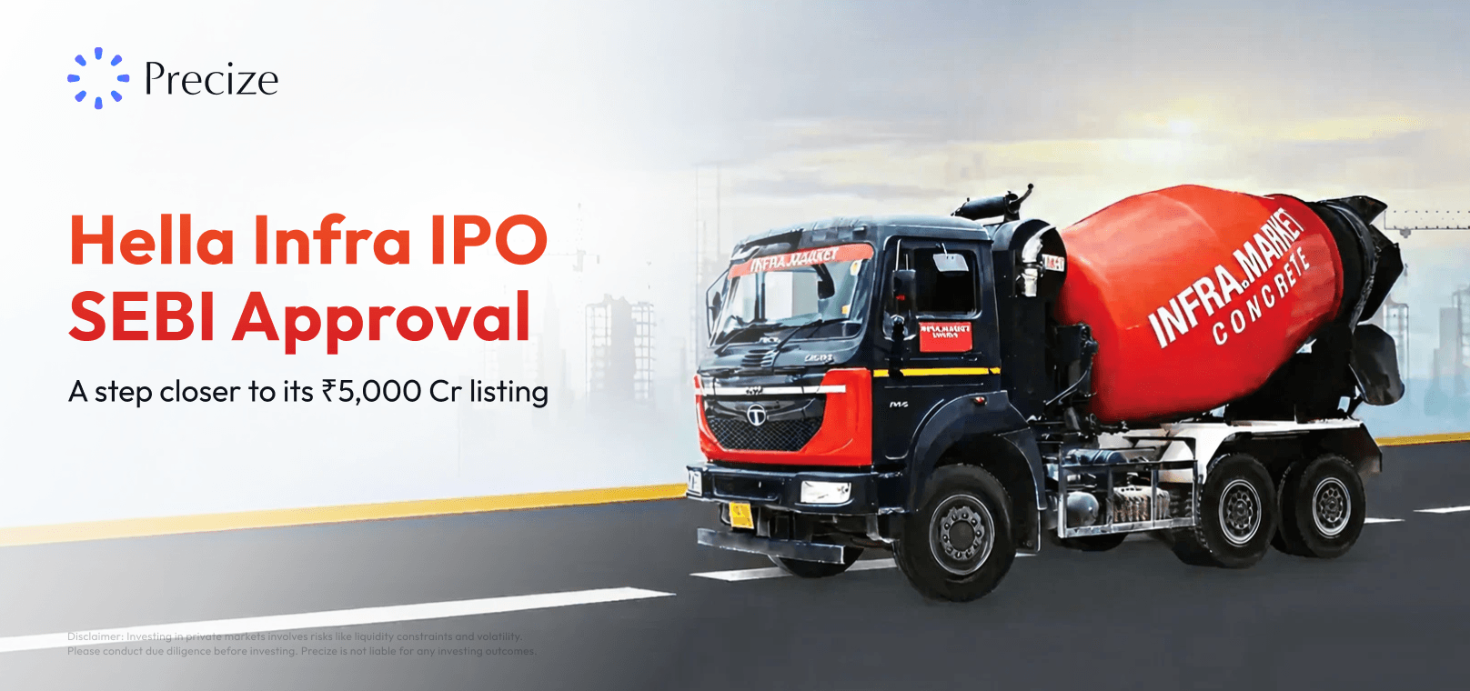 Hella Infra IPO Approval From SEBI  