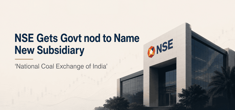 NSE National Coal Exchange of India approval update
