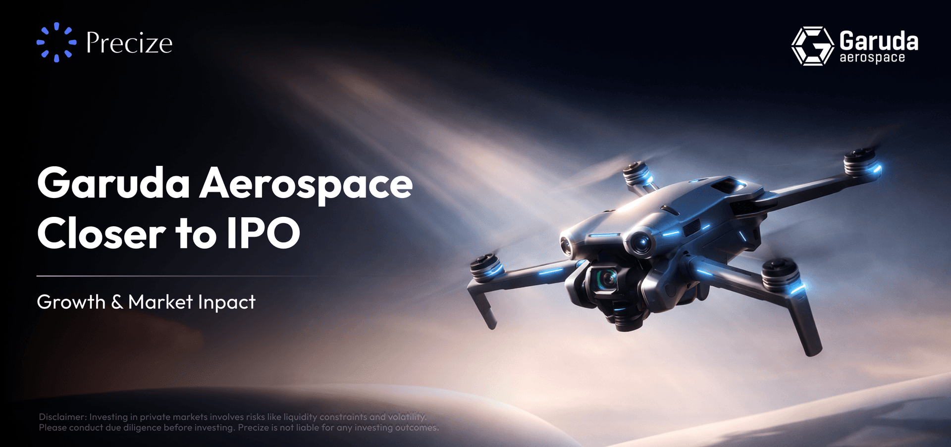 Garuda Aerospace IPO DRHP filing and stock split update