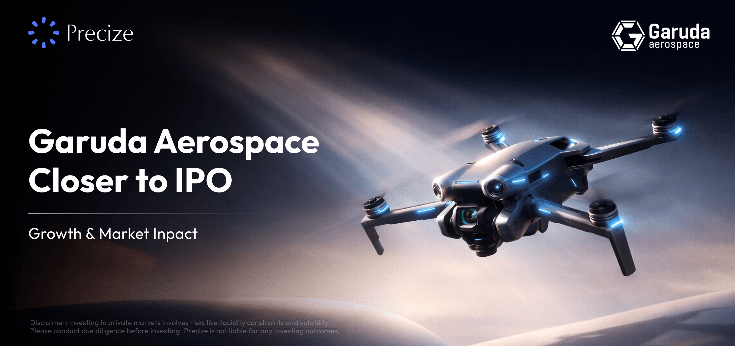 Garuda Aerospace IPO: Company Pre-Files DRHP and Announces Stock Split