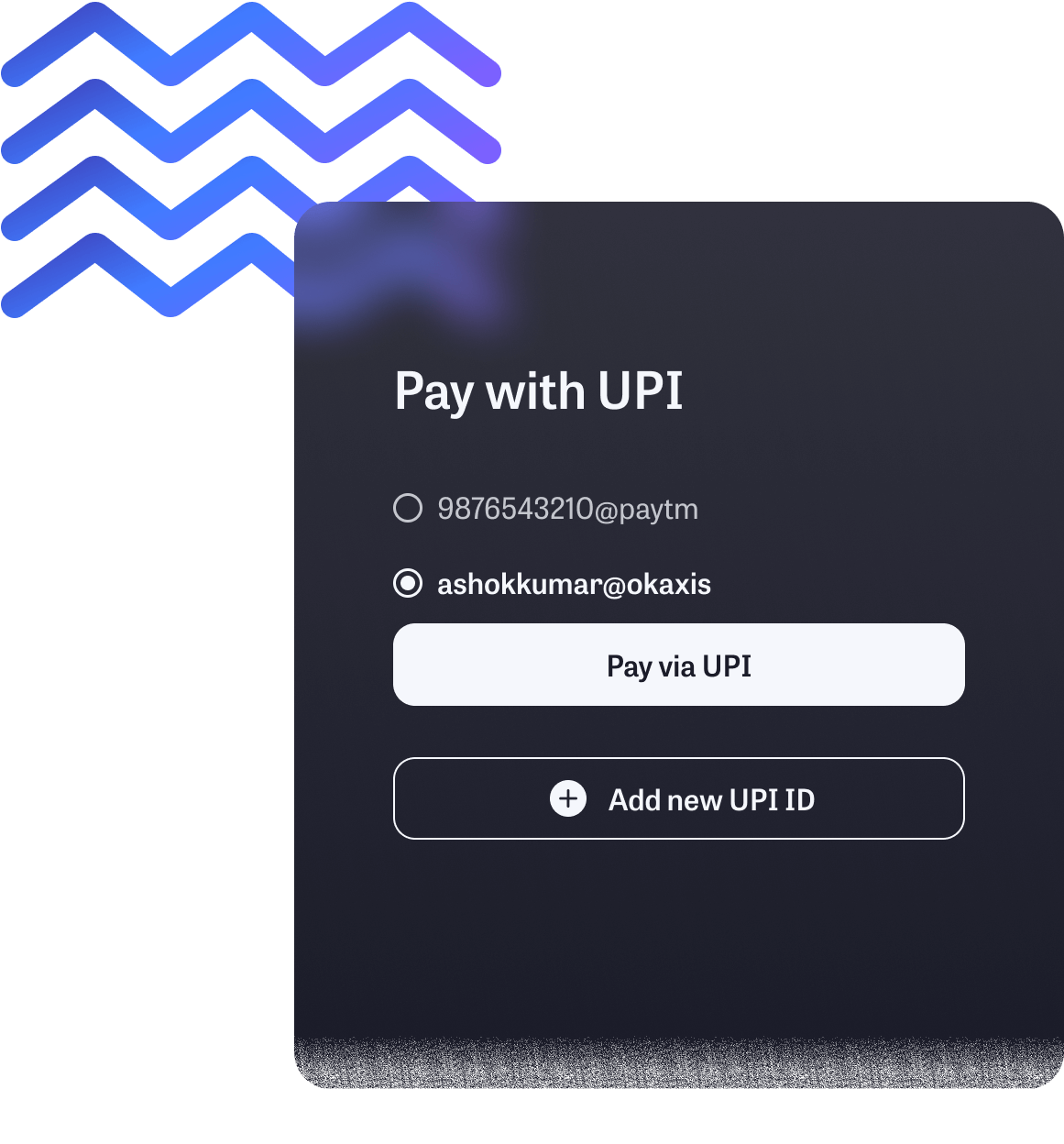 Pay with UPI